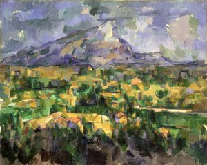 Mont Sainte-Victoire 作者 保罗·塞尚